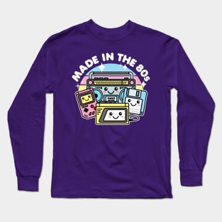 Made in the 80s Cute Kawaii Art Long Sleeve T-Shirt